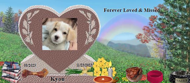 Kyon's Rainbow Bridge Pet Loss Memorial Residency Image