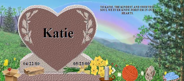 Katie's Rainbow Bridge Pet Loss Memorial Residency Image