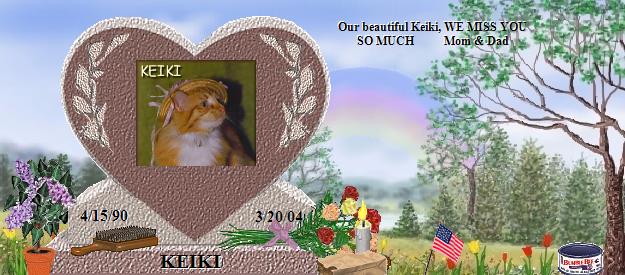 KEIKI's Rainbow Bridge Pet Loss Memorial Residency Image