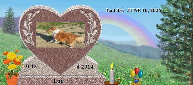Lad's Rainbow Bridge Pet Loss Memorial Residency Image