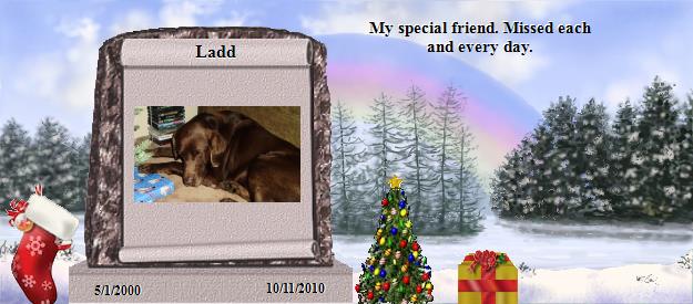 Ladd's Rainbow Bridge Pet Loss Memorial Residency Image