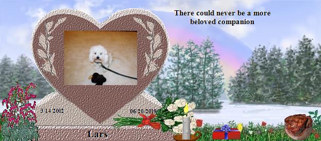 Lars's Rainbow Bridge Pet Loss Memorial Residency Image