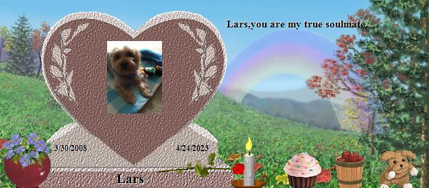 Lars's Rainbow Bridge Pet Loss Memorial Residency Image