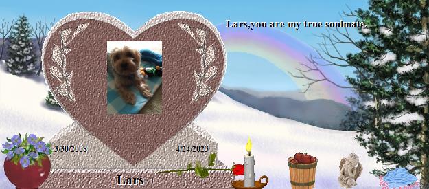 Lars's Rainbow Bridge Pet Loss Memorial Residency Image