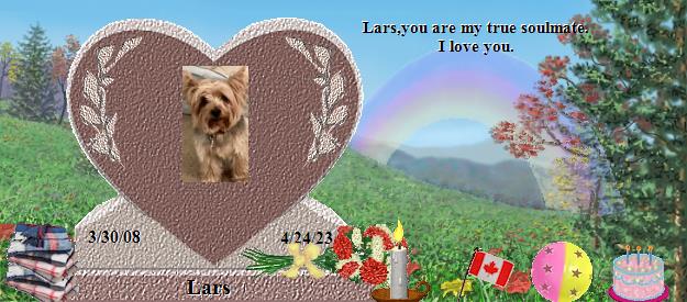 Lars's Rainbow Bridge Pet Loss Memorial Residency Image
