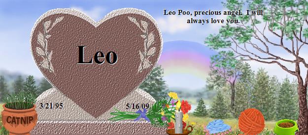 Leo's Rainbow Bridge Pet Loss Memorial Residency Image