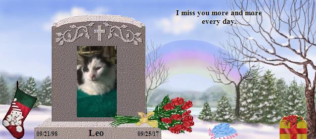 Leo's Rainbow Bridge Pet Loss Memorial Residency Image