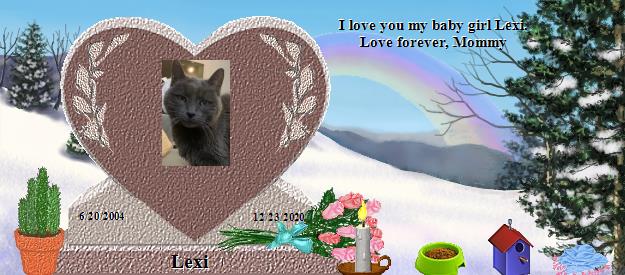 Lexi's Rainbow Bridge Pet Loss Memorial Residency Image