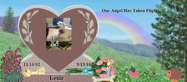 Lexie's Rainbow Bridge Pet Loss Memorial Residency Image