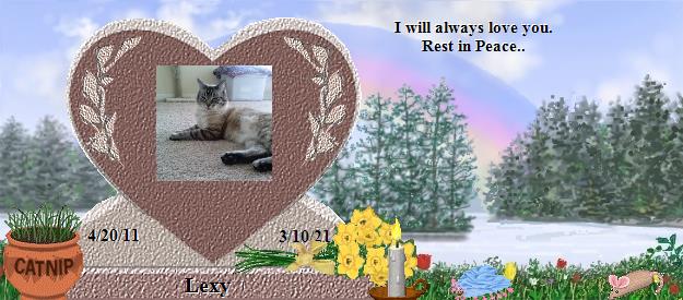 Lexy's Rainbow Bridge Pet Loss Memorial Residency Image