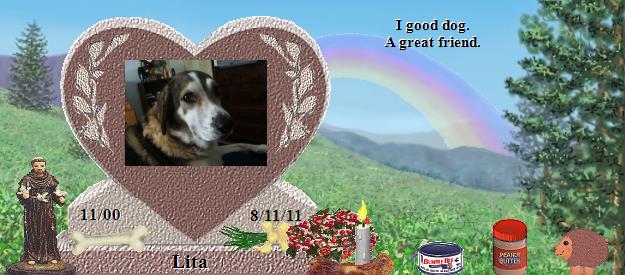 Lita's Rainbow Bridge Pet Loss Memorial Residency Image