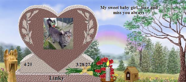 Linky's Rainbow Bridge Pet Loss Memorial Residency Image