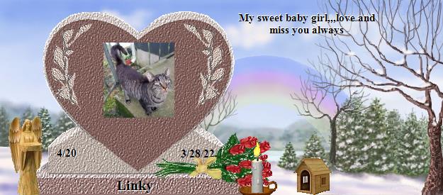 Linky's Rainbow Bridge Pet Loss Memorial Residency Image