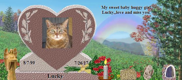 Lucky's Rainbow Bridge Pet Loss Memorial Residency Image