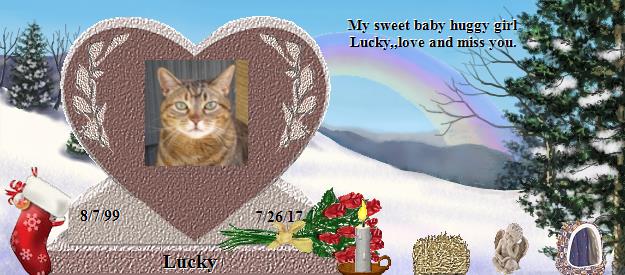 Lucky's Rainbow Bridge Pet Loss Memorial Residency Image