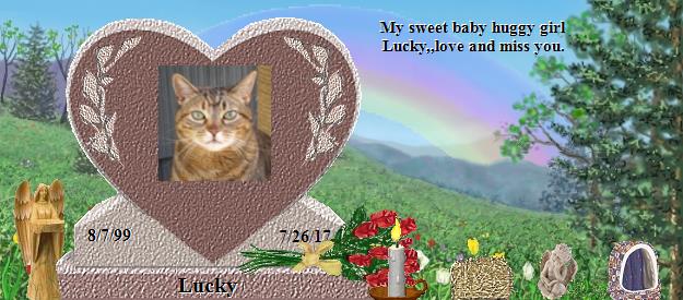 Lucky's Rainbow Bridge Pet Loss Memorial Residency Image