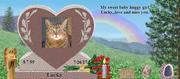 Lucky's Rainbow Bridge Pet Loss Memorial Residency Image