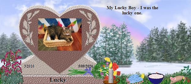 Lucky's Rainbow Bridge Pet Loss Memorial Residency Image
