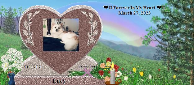 Lucy's Rainbow Bridge Pet Loss Memorial Residency Image