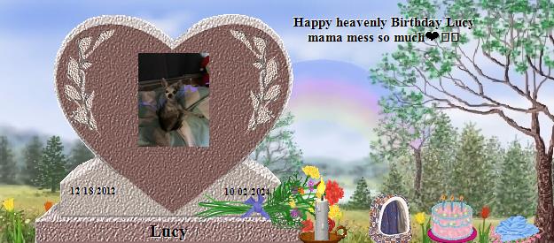 Lucy's Rainbow Bridge Pet Loss Memorial Residency Image