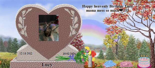 Lucy's Rainbow Bridge Pet Loss Memorial Residency Image