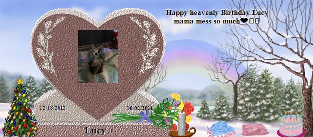 Lucy's Rainbow Bridge Pet Loss Memorial Residency Image