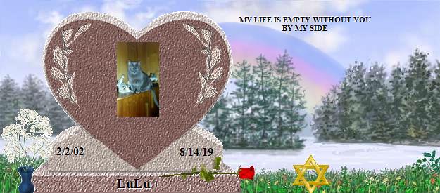 LuLu's Rainbow Bridge Pet Loss Memorial Residency Image