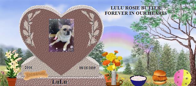 LuLu's Rainbow Bridge Pet Loss Memorial Residency Image