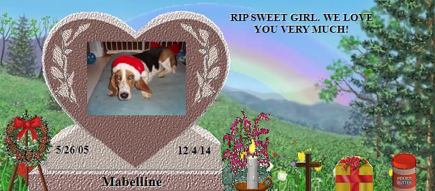 Mabelline's Rainbow Bridge Pet Loss Memorial Residency Image