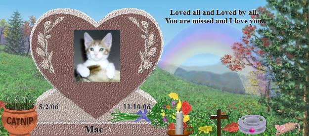 Mac's Rainbow Bridge Pet Loss Memorial Residency Image