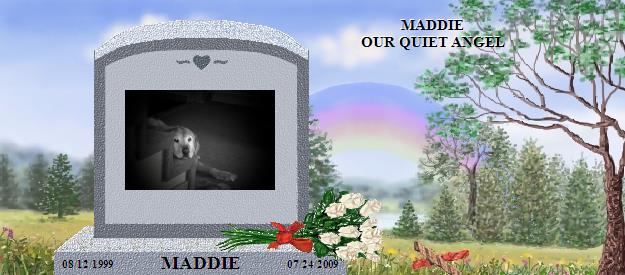 MADDIE's Rainbow Bridge Pet Loss Memorial Residency Image