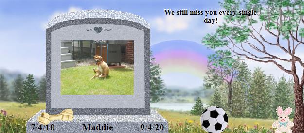 Maddie's Rainbow Bridge Pet Loss Memorial Residency Image