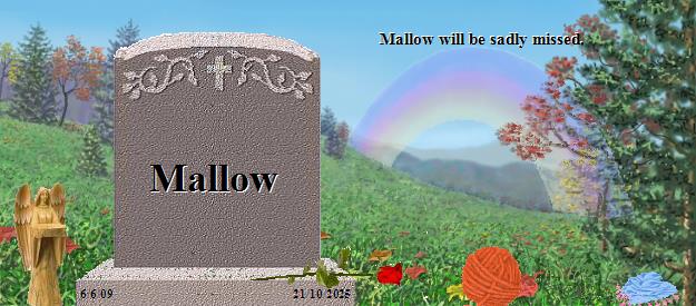 Mallow's Rainbow Bridge Pet Loss Memorial Residency Image