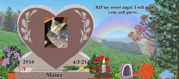 Mama's Rainbow Bridge Pet Loss Memorial Residency Image