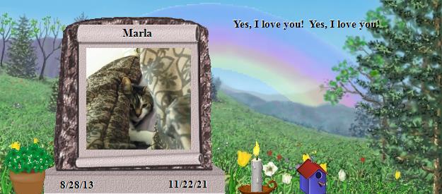 Marla's Rainbow Bridge Pet Loss Memorial Residency Image