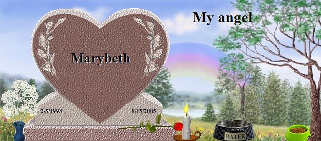 Marybeth's Rainbow Bridge Pet Loss Memorial Residency Image