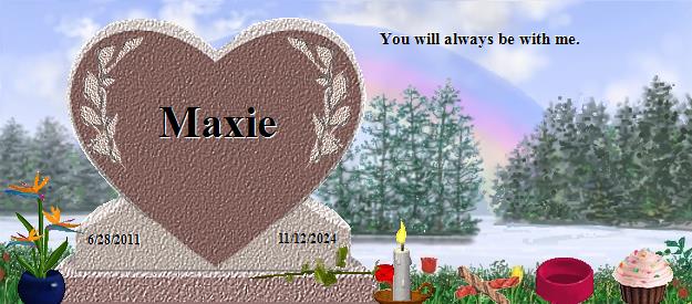 Maxie's Rainbow Bridge Pet Loss Memorial Residency Image