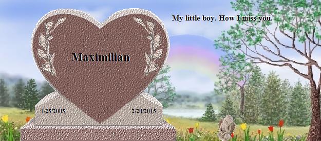 Maximilian's Rainbow Bridge Pet Loss Memorial Residency Image