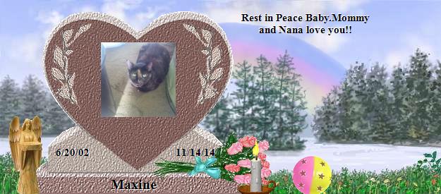 Maxine's Rainbow Bridge Pet Loss Memorial Residency Image