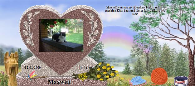 Maxwell's Rainbow Bridge Pet Loss Memorial Residency Image