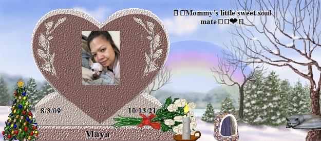 Maya's Rainbow Bridge Pet Loss Memorial Residency Image