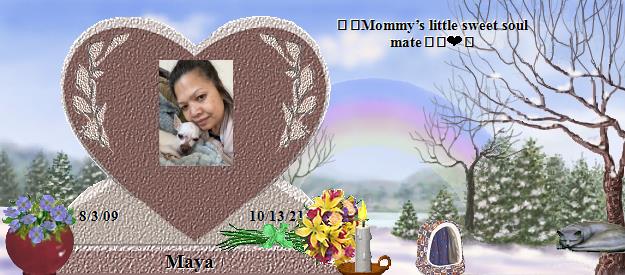Maya's Rainbow Bridge Pet Loss Memorial Residency Image