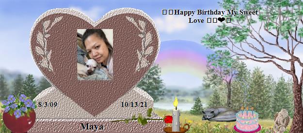 Maya's Rainbow Bridge Pet Loss Memorial Residency Image