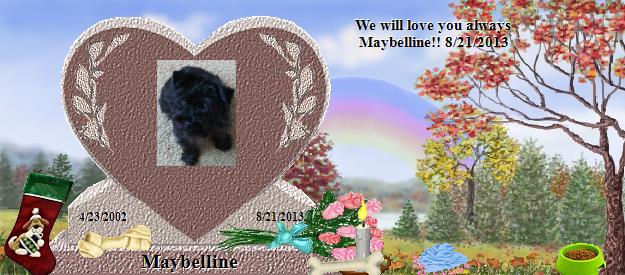 Maybelline's Rainbow Bridge Pet Loss Memorial Residency Image