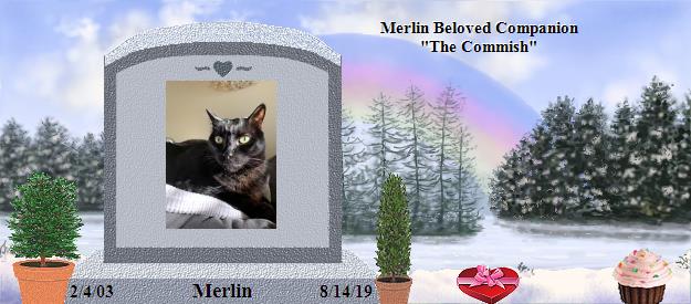 Merlin's Rainbow Bridge Pet Loss Memorial Residency Image