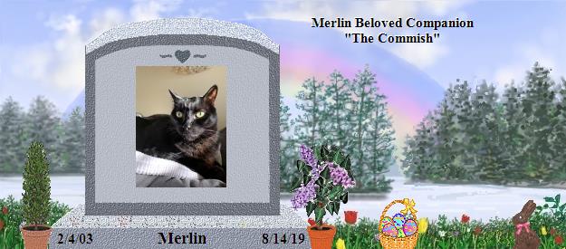 Merlin's Rainbow Bridge Pet Loss Memorial Residency Image
