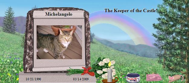 Michelangelo's Rainbow Bridge Pet Loss Memorial Residency Image