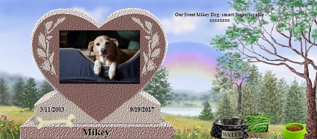 Mikey's Rainbow Bridge Pet Loss Memorial Residency Image