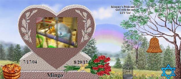 Mingo's Rainbow Bridge Pet Loss Memorial Residency Image