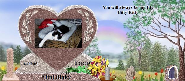Mini Binky's Rainbow Bridge Pet Loss Memorial Residency Image